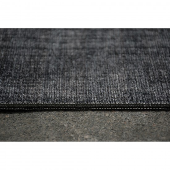 Fallon Rectangle Charcoal Indoor Rug 3'28" X 4'92" Ft