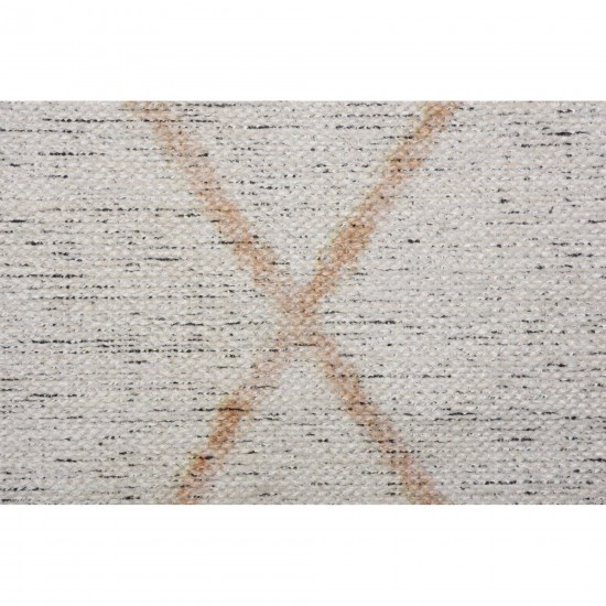 Fallon Rectangle Ivory/ Beige Indoor Rug 2'6" X 10 Ft