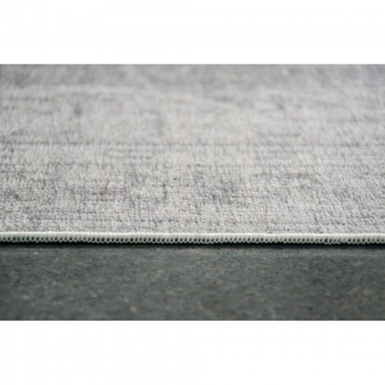 Fallon Rectangle Light Grey Indoor Rug 2'6" X 10 Ft