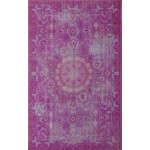 Organdie Pink Area Rug 62" X 86"