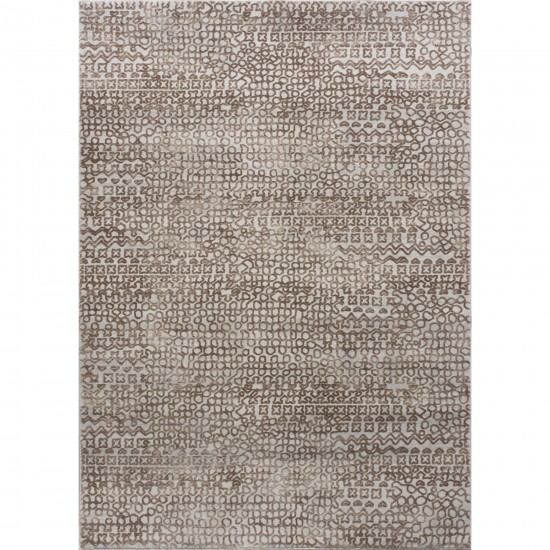 Ariella Rectangle Brown,Grey Indoor Rug 7,87X10,17 Ft