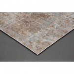 Ariella Rectangle Grey,Brown Indoor Rug 7,87X10,17 Ft