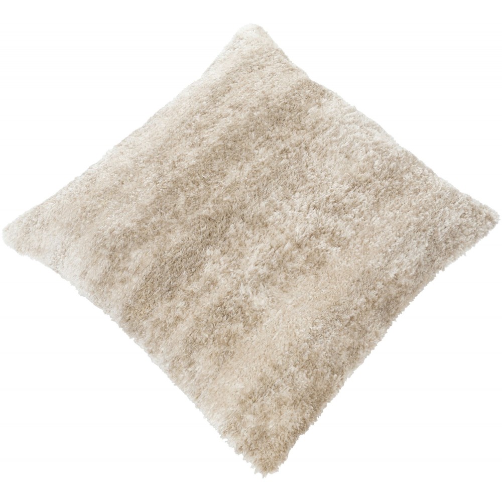 Surya Flokati Fkt-008 Light Beige Pillow Shell With Polyester Insert 27"H X 27"W Surya Flokati Fkt-008 Light Beige Pillow Shell With Polyester Insert 27"H X 27"W