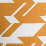 Surya Inga Orange Pillow Shell With Down Insert 18"H X 18"W