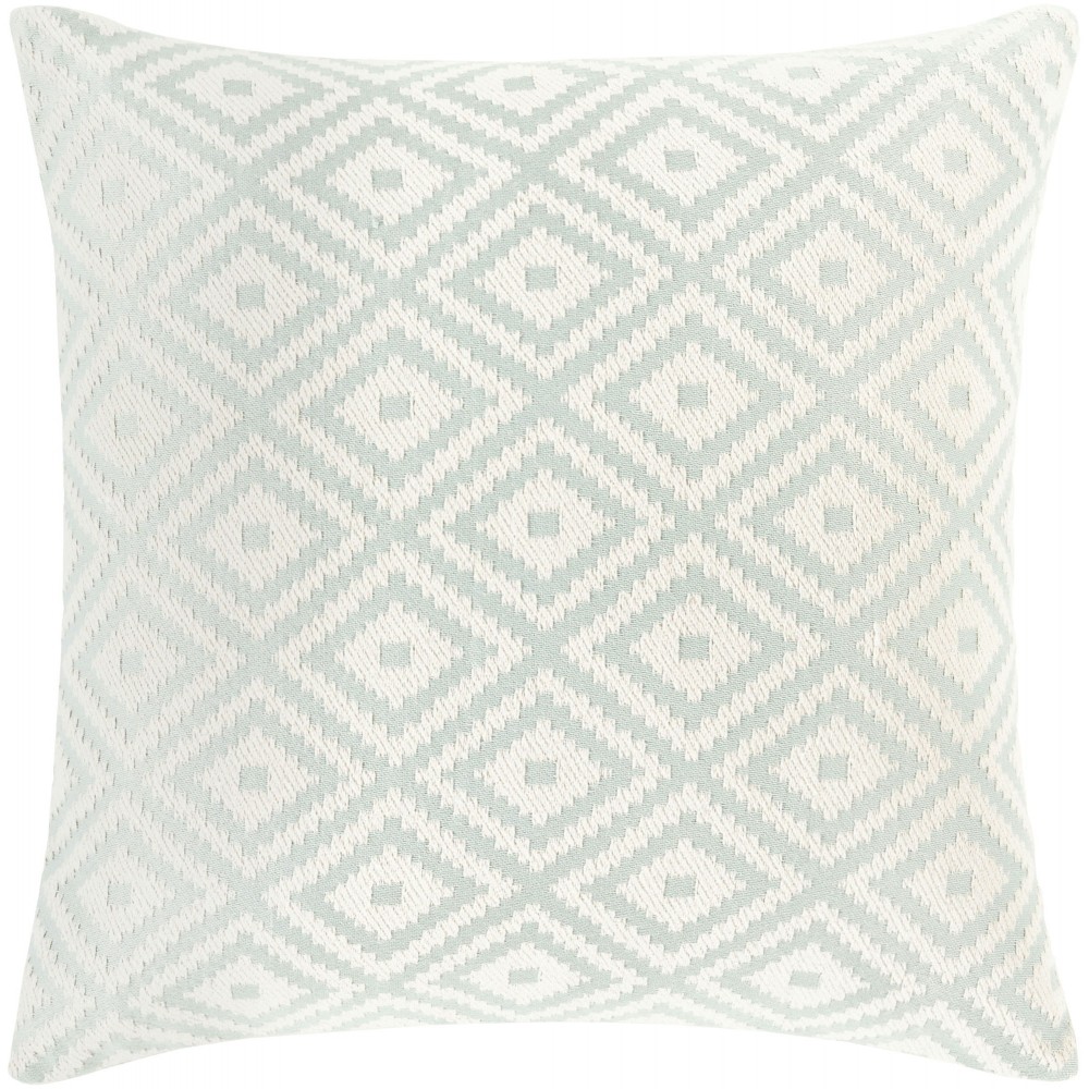 Surya Kanga Kga-003 Gray Pillow Shell With Down Insert 22"H X 22"W Surya Kanga Kga-003 Gray Pillow Shell With Down Insert 22"H X 22"W