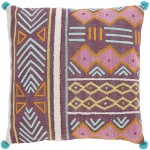 Surya Kiko Kko-003 Aqua Pillow Shell With Polyester Insert 20"H X 20"W