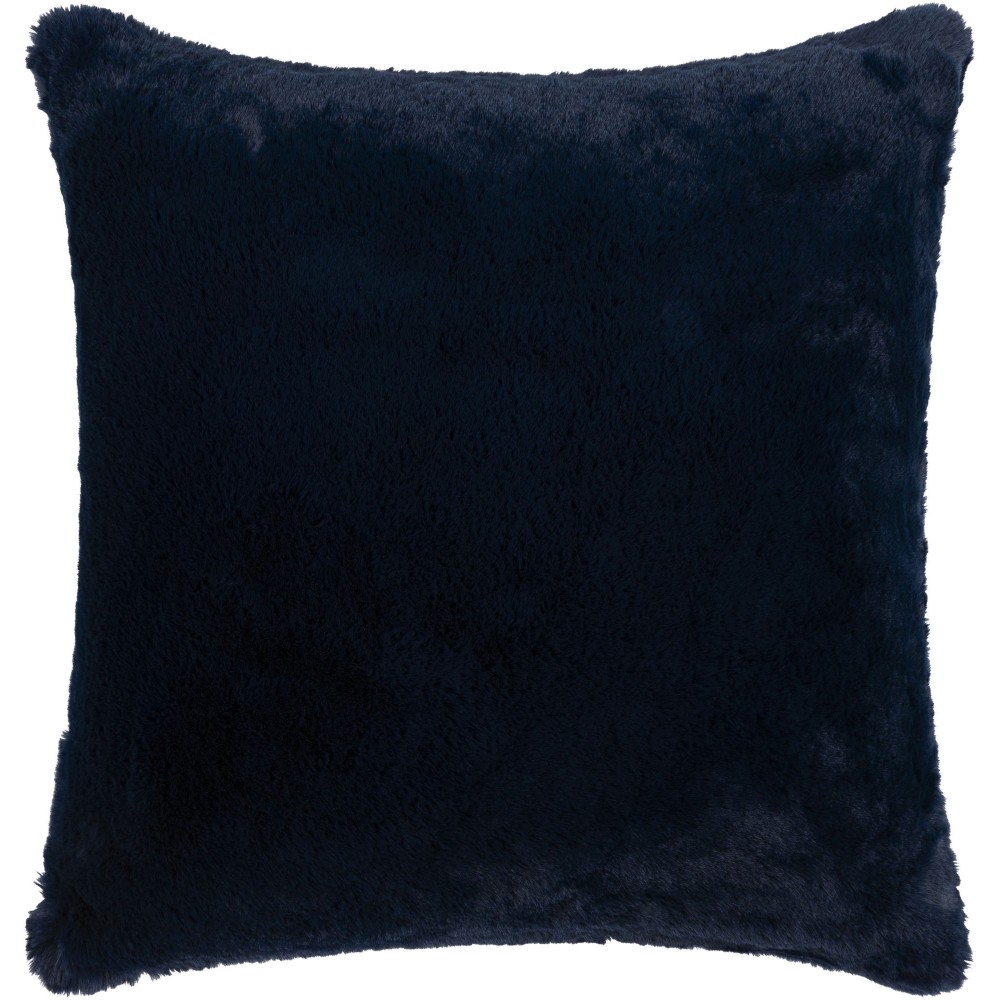 Surya Lapalapa Navy Pillow Shell With Polyester Insert 20"H X 20"W