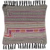 Surya Lola Ll-012 Black Pillow Shell With Polyester Insert 20"H X 20"W