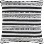 Surya Maya Myp-001 Black Pillow Shell With Polyester Insert 18"H X 18"W