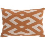 Surya Nairobi Tan Pillow Shell With Down Insert 13"H X 19"W