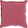 Surya Orianna Red Pillow Shell With Polyester Insert 20"H X 20"W