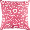 Surya Pallavi Ivory Pillow Shell With Polyester Insert 18"H X 18"W