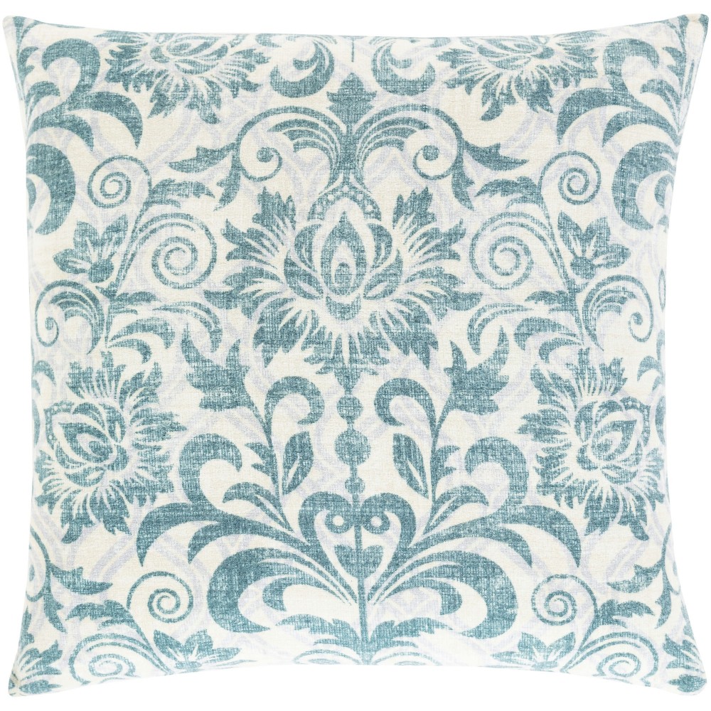 Surya Porcha Light Beige Pillow Shell With Polyester Insert 20"H X 20"W Surya Porcha Light Beige Pillow Shell With Polyester Insert 20"H X 20"W