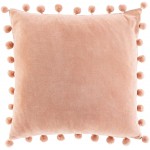 Surya Serengeti Dusty Pink Pillow Shell With Polyester Insert 20"H X 20"W