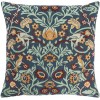 Surya Shelter Blue Pillow Shell With Down Insert 20"H X 20"W