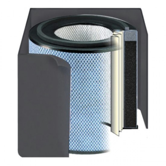 Standard Replacement Filter With Black Prefilter for Bedroom Machine