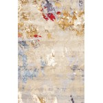 Pasargad Home Modern Collection Multi Bsilk & Wool Area Rug - 10'0" X 13'9"