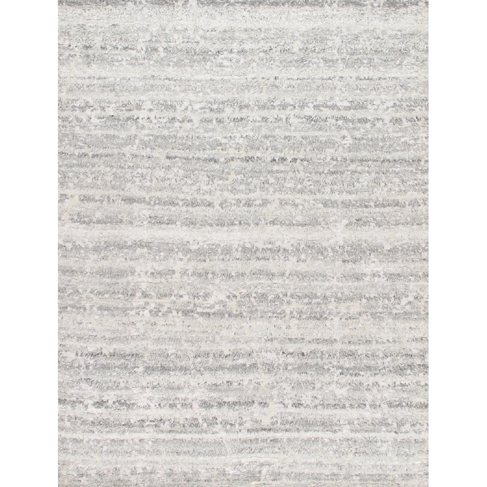 Pasargad Home Vogue Collection Silver Wool Area Rug - 10'0" X 13'10"