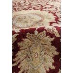 Pasargad Home Agra Collection Red Lamb's Wool Area Rug - 10'3" X 18'4"