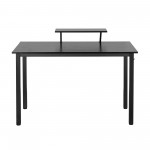 Techni Mobili Industrial Writing Desk, Black