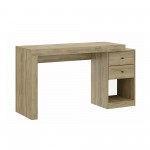 Techni Mobili Expandable Home Office Desk, Pine