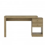 Techni Mobili Expandable Home Office Desk, Pine