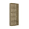 Techni Mobili Standard 5-Tier wooden bookcase, Pine