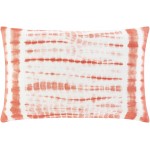 Surya Suji Burgundy Pillow Shell With Polyester Insert 14"H X 22"W