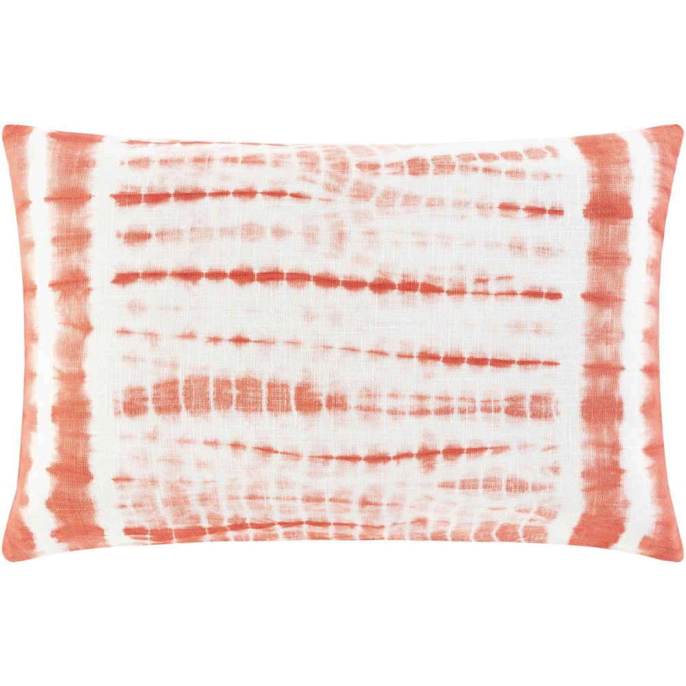 Surya Suji Burgundy Pillow Shell With Polyester Insert 14"H X 22"W Surya Suji Burgundy Pillow Shell With Polyester Insert 14"H X 22"W