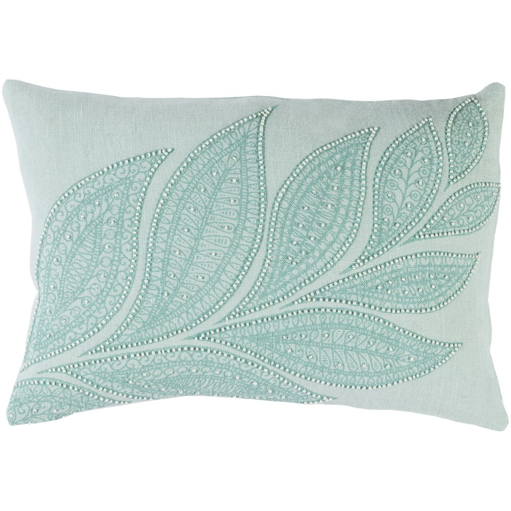 Surya Tansy Tsy-001 Cream Pillow Shell With Down Insert 13"H X 19"W