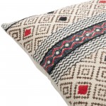 Surya Zoya Zya-006 Beige Pillow Shell With Polyester Insert 20"H X 20"W