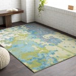 Surya Aberdine Aqua Rug 2'2" X 3'