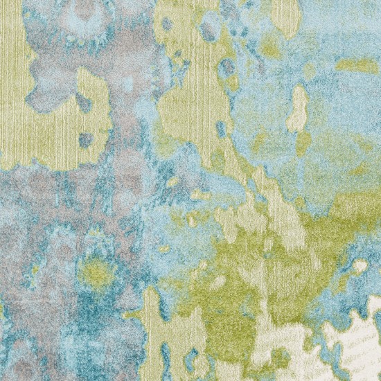 Surya Aberdine Aqua Rug 2'2" X 3'