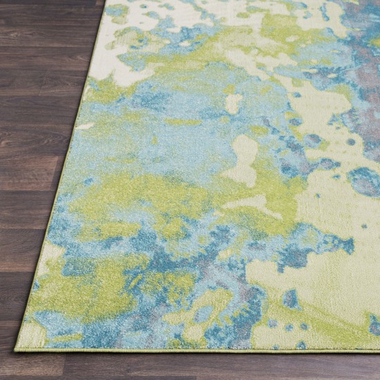 Surya Aberdine Aqua Rug 2'2" X 3'