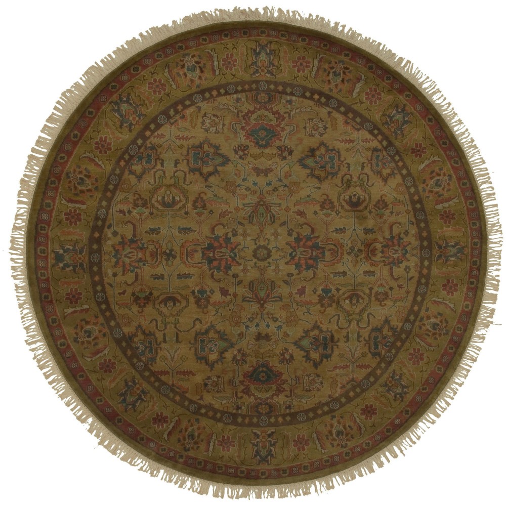 Surya Adana It-Kashan Rug 8' Round Surya Adana It-Kashan Rug 8' Round