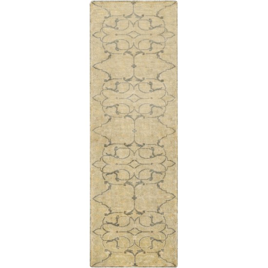 Surya Ainsley Ain-1013 Light Olive Rug 2'6" X 8'