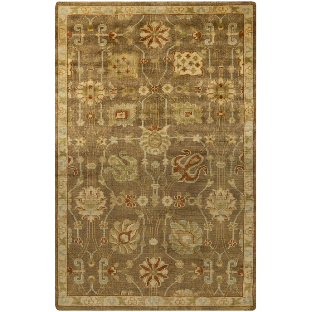 Surya Ainsley Ain-1016 Brown Rug 5'6" X 8'6" Surya Ainsley Ain-1016 Brown Rug 5'6" X 8'6"