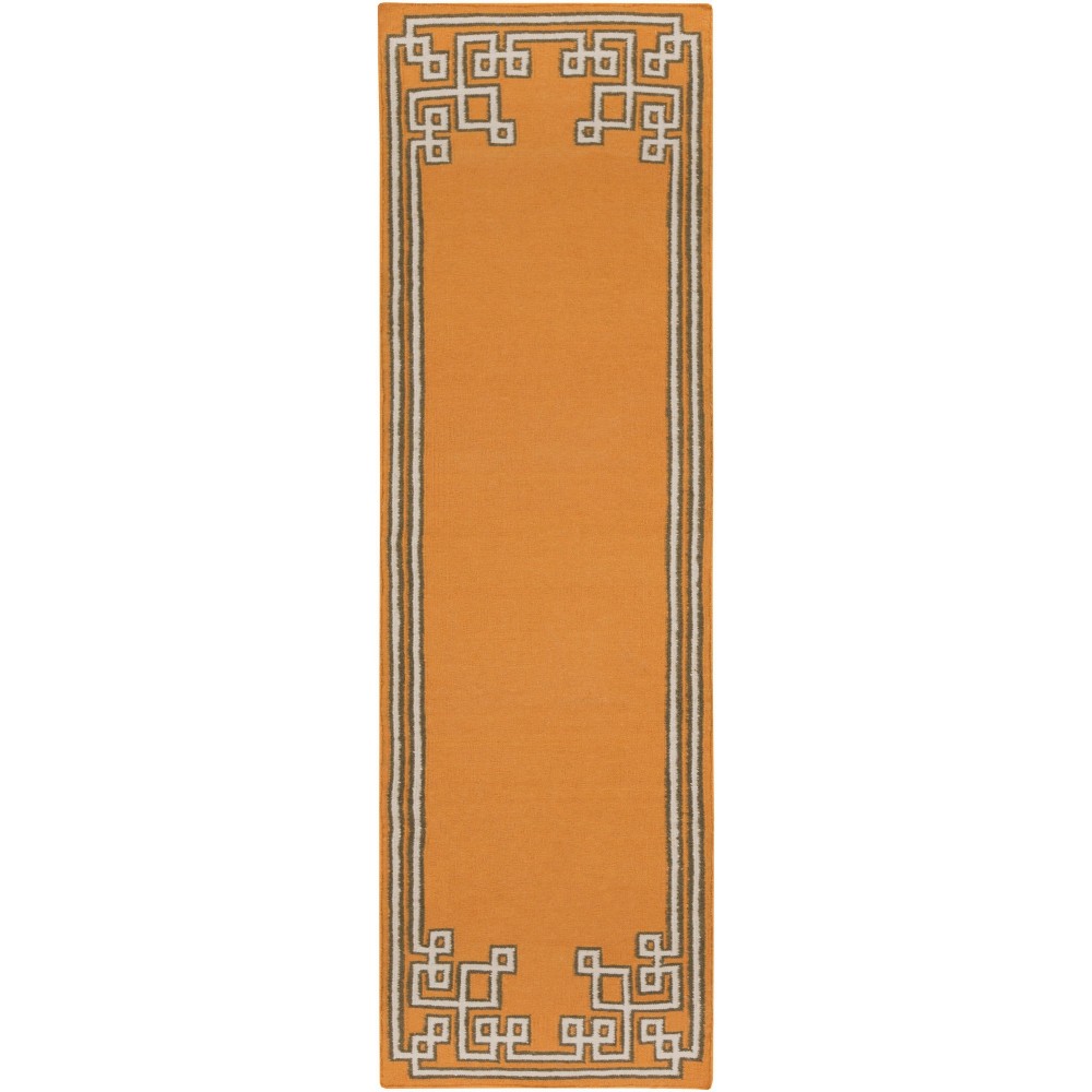 Surya Alameda Amd-1016 Orange Rug 2'6" X 8'