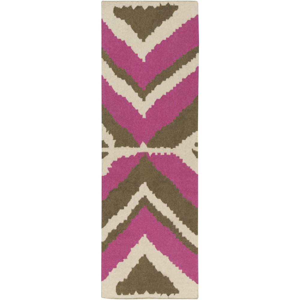 Surya Alameda Amd-1025 Fuchsia Rug 2'6" X 8'