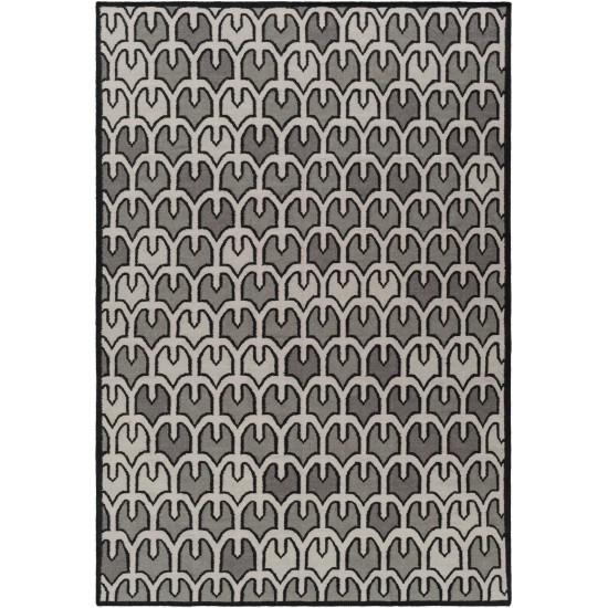 Surya Alameda Black Rug 8' X 11'