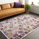 Surya Alchemy Pink Rug 2' X 2'11"