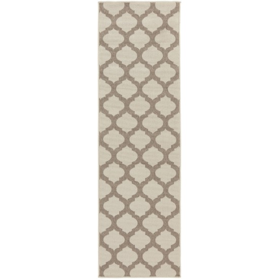 Surya Alfresco Light Beige Rug 2'5" X 7'10"