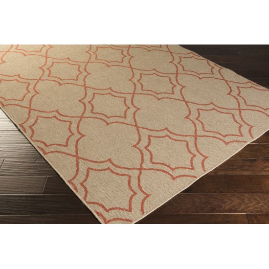 Surya Alfresco Light Brown Rug 5'3" Round