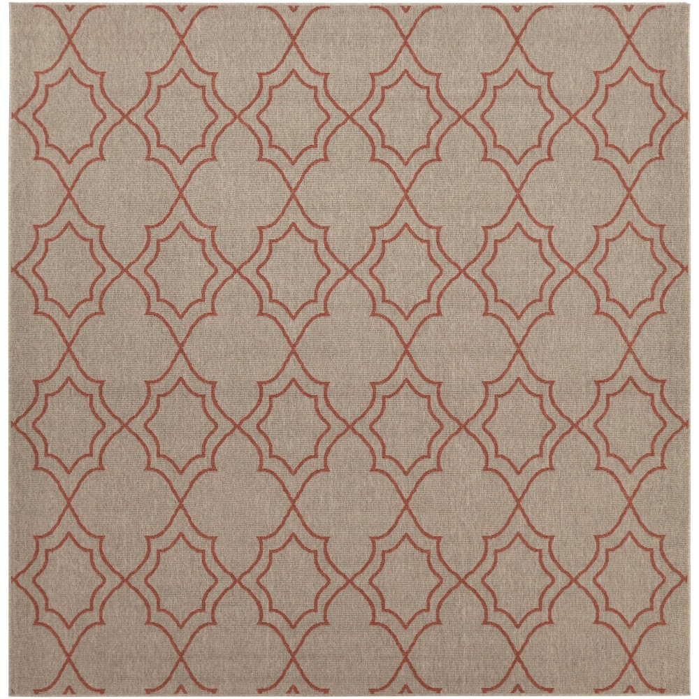 Surya Alfresco Light Brown Rug 8'10" Square Surya Alfresco Light Brown Rug 8'10" Square