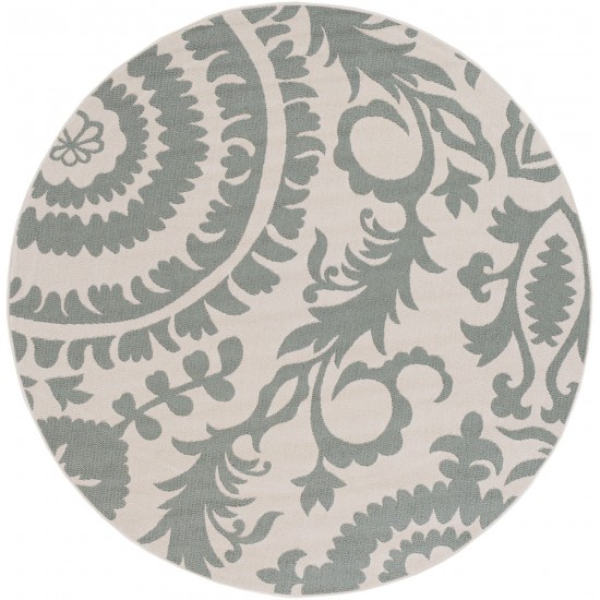 Surya Alfresco Dusty Sage Rug 8'10" Round