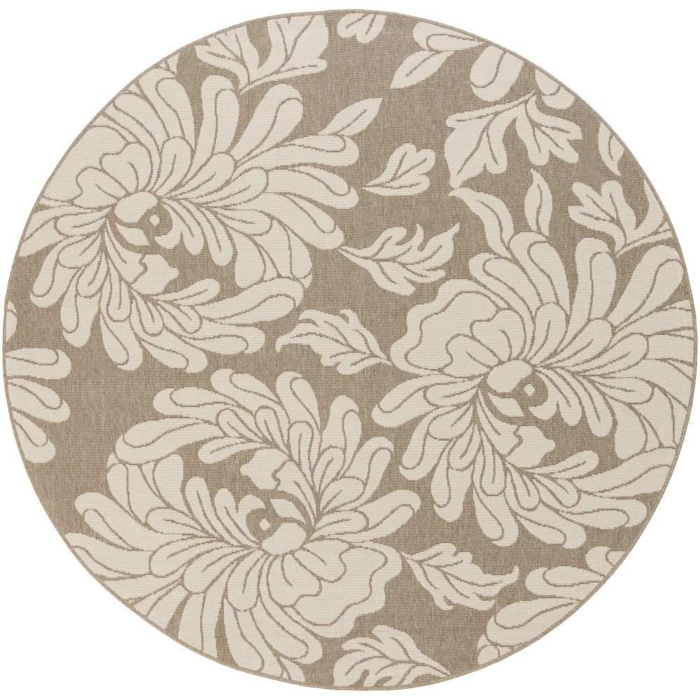 Surya Alfresco Alf-9623 Light Brown Rug 8'10" Round Surya Alfresco Alf-9623 Light Brown Rug 8'10" Round