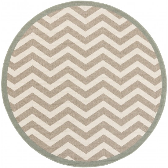 Surya Alfresco Alf-9645 Light Brown Rug 8'10" Round