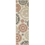 Surya Alfresco Beige Rug 2'5" X 7'10"