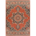 Surya Alfresco Brick Red Rug 7'3" X 10'6"