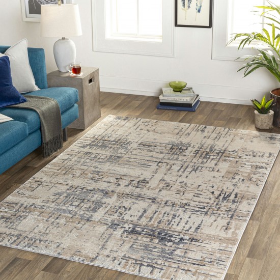 Surya Alpine Light Gray Rug 5'3" X 7'